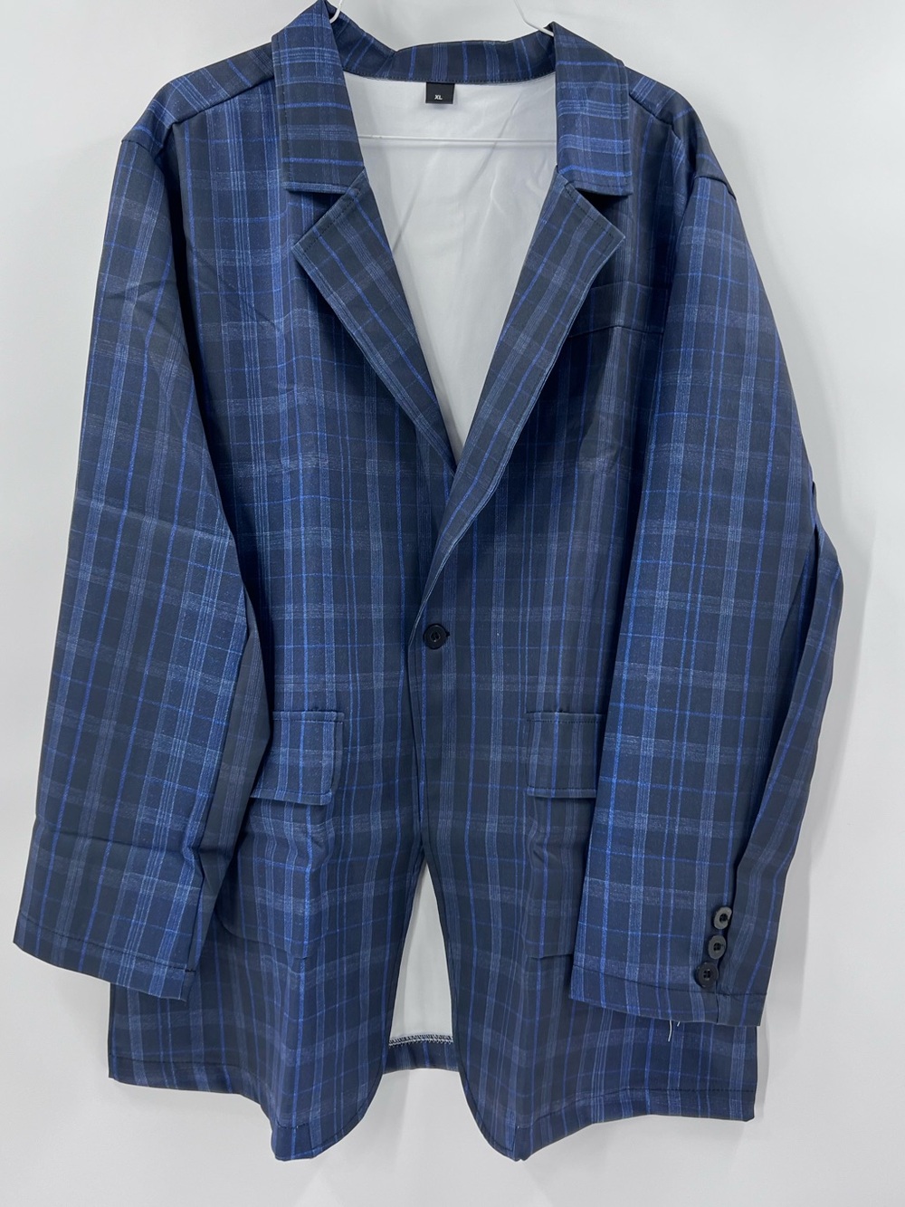Temu men’s lightweight polyester blazer size xl
